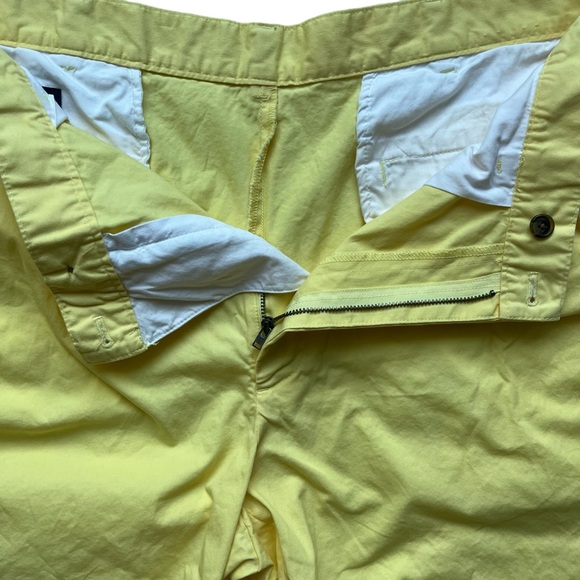 Brooks Brothers "346" Mens Pleated Shorts Yellow W38 - Picture 8 of 11